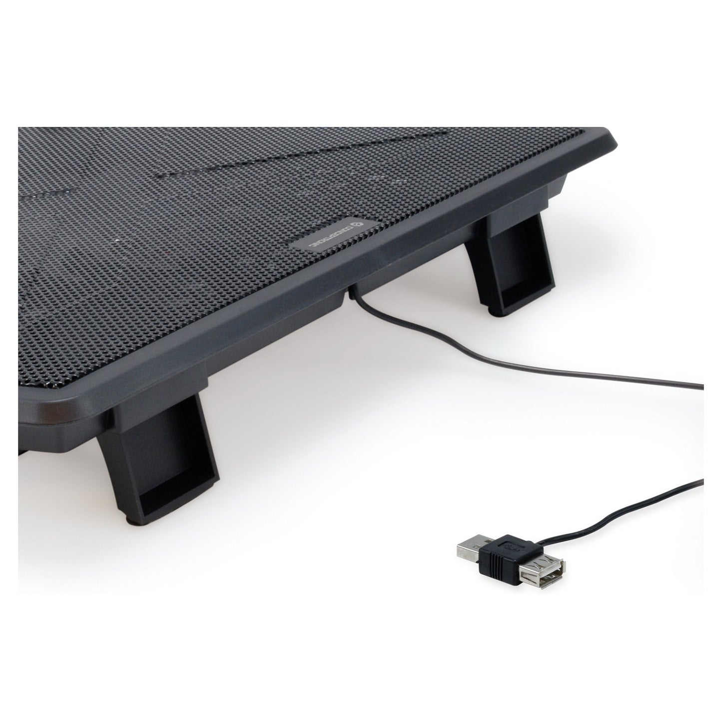 CONCEPTRONIC 1-Fan USB-A2.0 Laptop-Kühlpad 5Kg 15.6" sw