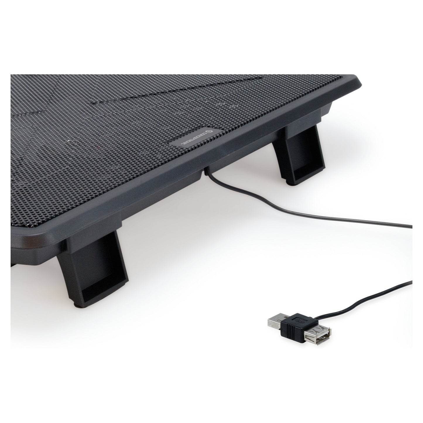 CONCEPTRONIC 2-Fan USB-A2.0 Laptop-Kühlpad 5Kg 15.6" sw