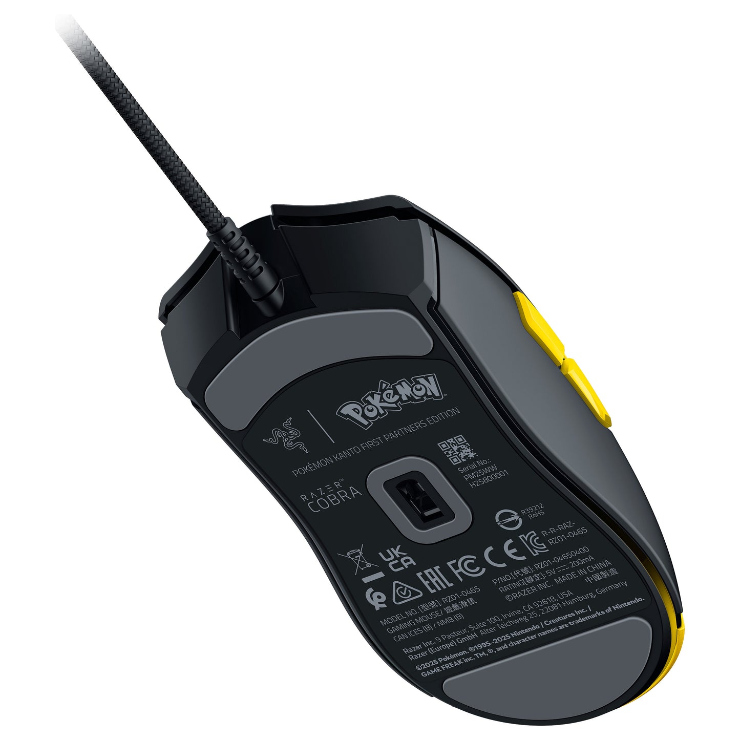 Razer Cobra Pokémon Kanto Starters Ed. yellow