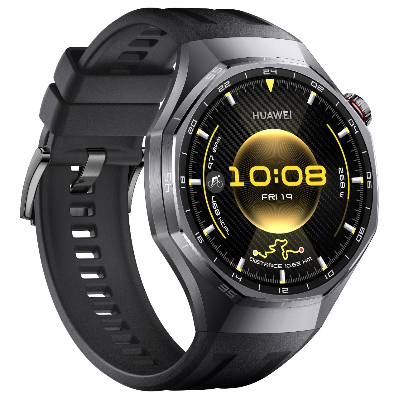 Huawei WATCH GT6 pro 46mm (Atum-B29F), Black Fluoroelastomer S