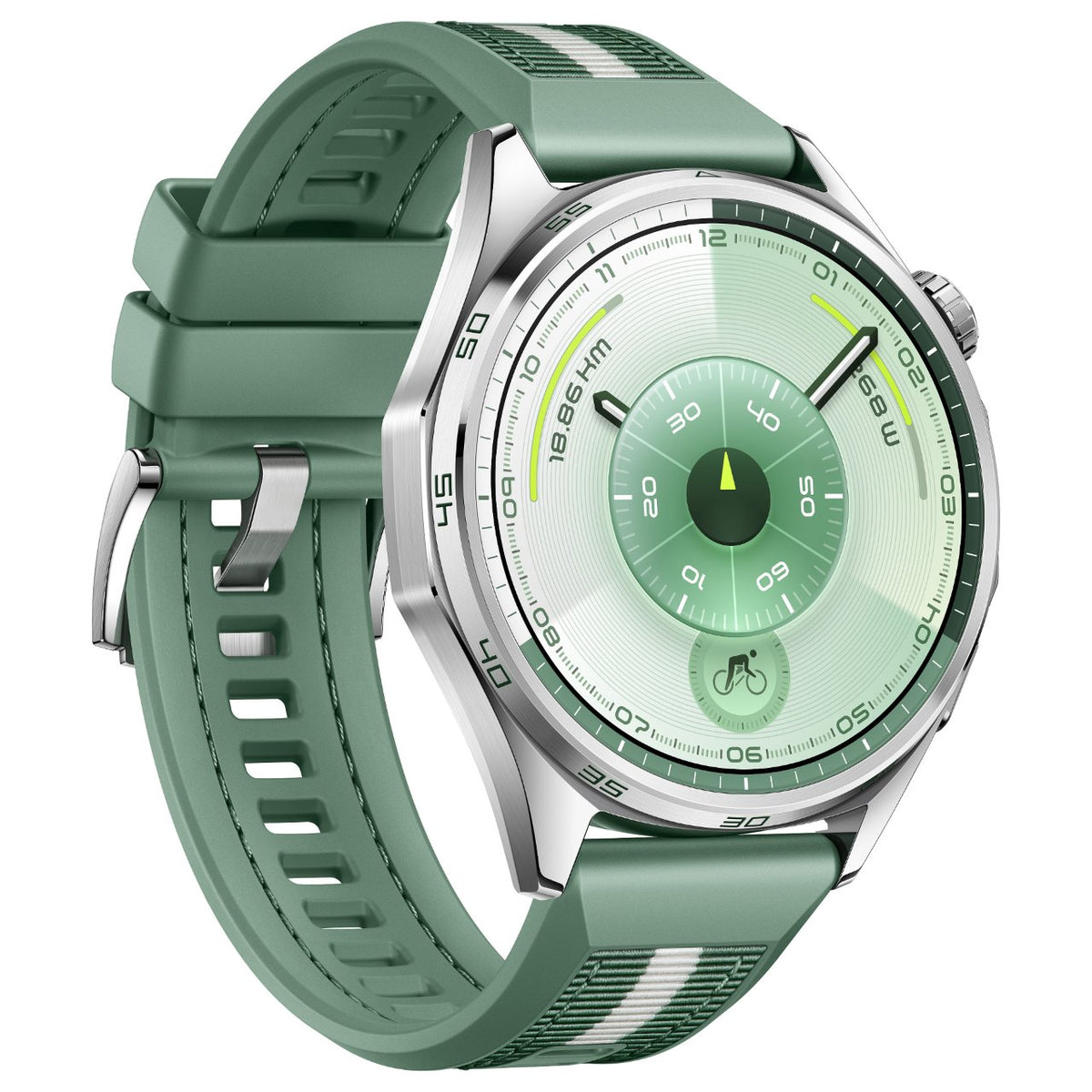 Huawei WATCH GT6 46mm (Atum-B19W), Green Woven Strap