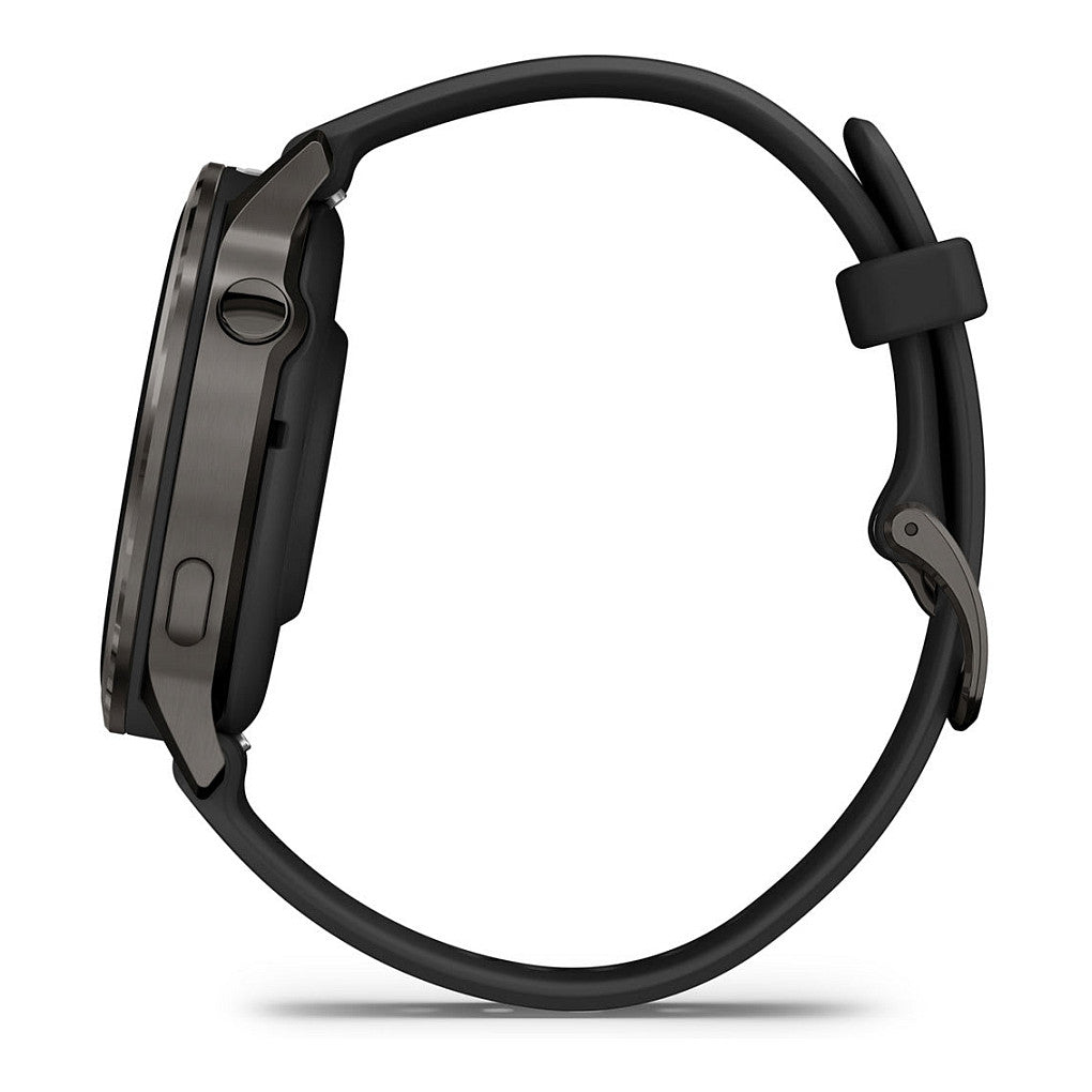 Garmin Venu 4 41mm Silikon-Armb. schwarz/schiefergr