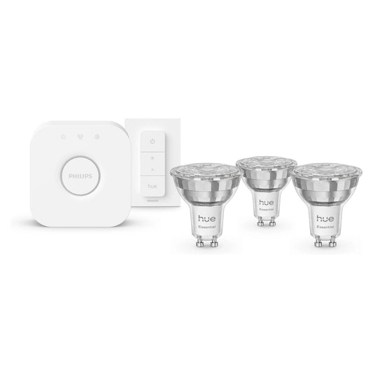 Philips Hue Starter Kit Essential GU10 3P+Switch+V2 bridge
