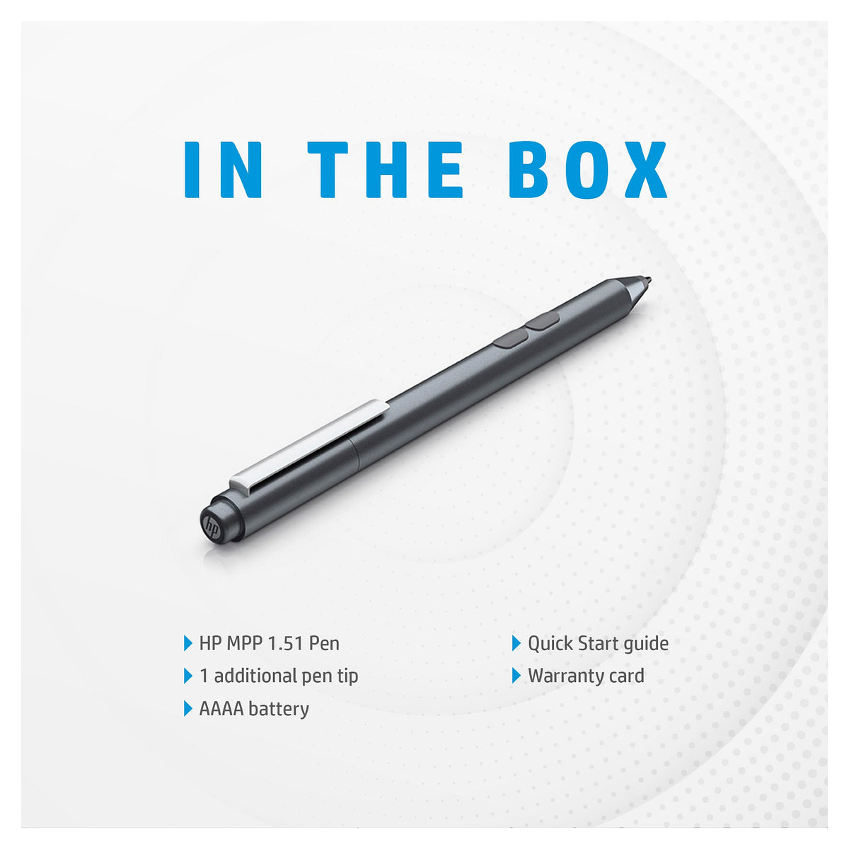HP MPP 1.51 Pen (3V2X4AA) Stylus srebrny