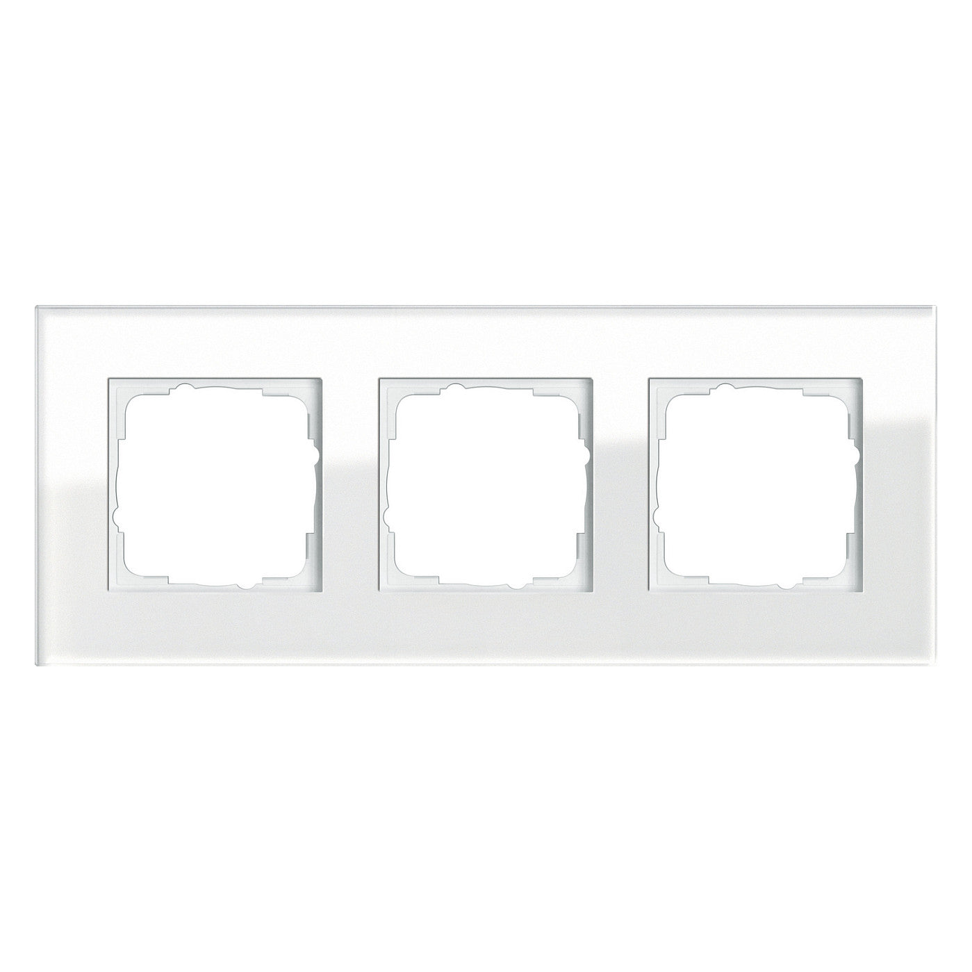 GIRA - Esprit - Rahmen 3-fach *Glas weiß*