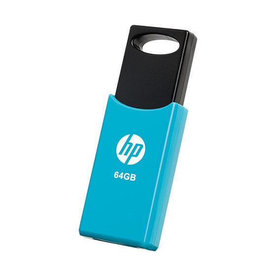 STICK 64GB HP v212w 2.0 Flash Drive (black/blue) retail