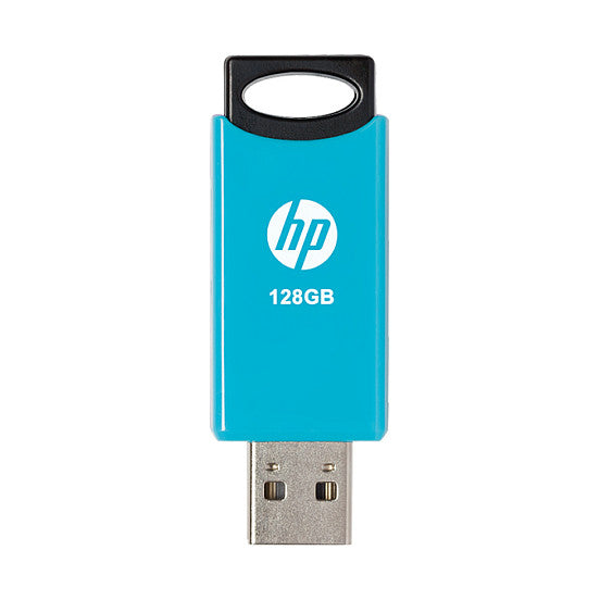 STICK 128GB HP v212w 2.0 Flash Drive (black/blue) retail