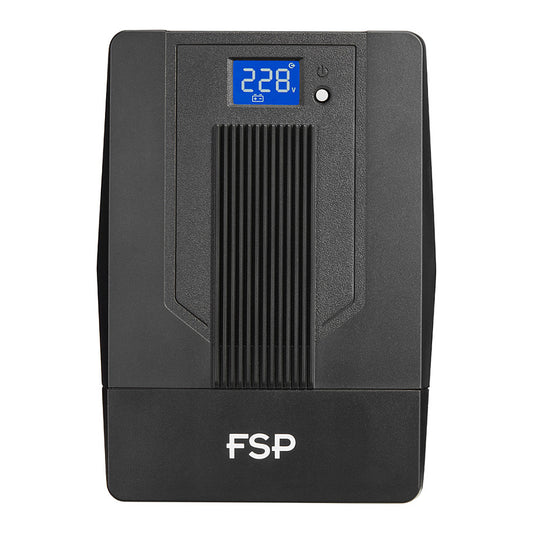 FSP iFP2000 Tower Line-interactive UPS 2000VA 1200W 2xSCHUKO 2xIEC 2x12V/9AH LCD
