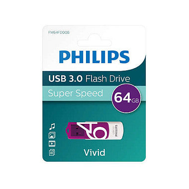 STICK Philips USB 3.0 64GB Vivid Edition Magic Purple