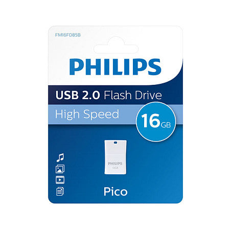 STICK Philips USB 2.0 16GB Pico Edition Ocean Blue