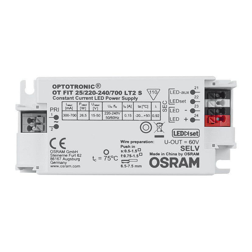 Osram Netzteil - CC Driver 300~700mA. 15~50V