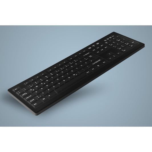 Cherry AK-C8100F-U1-B/US - wischdesinfizierbar - schwarz - US englisch