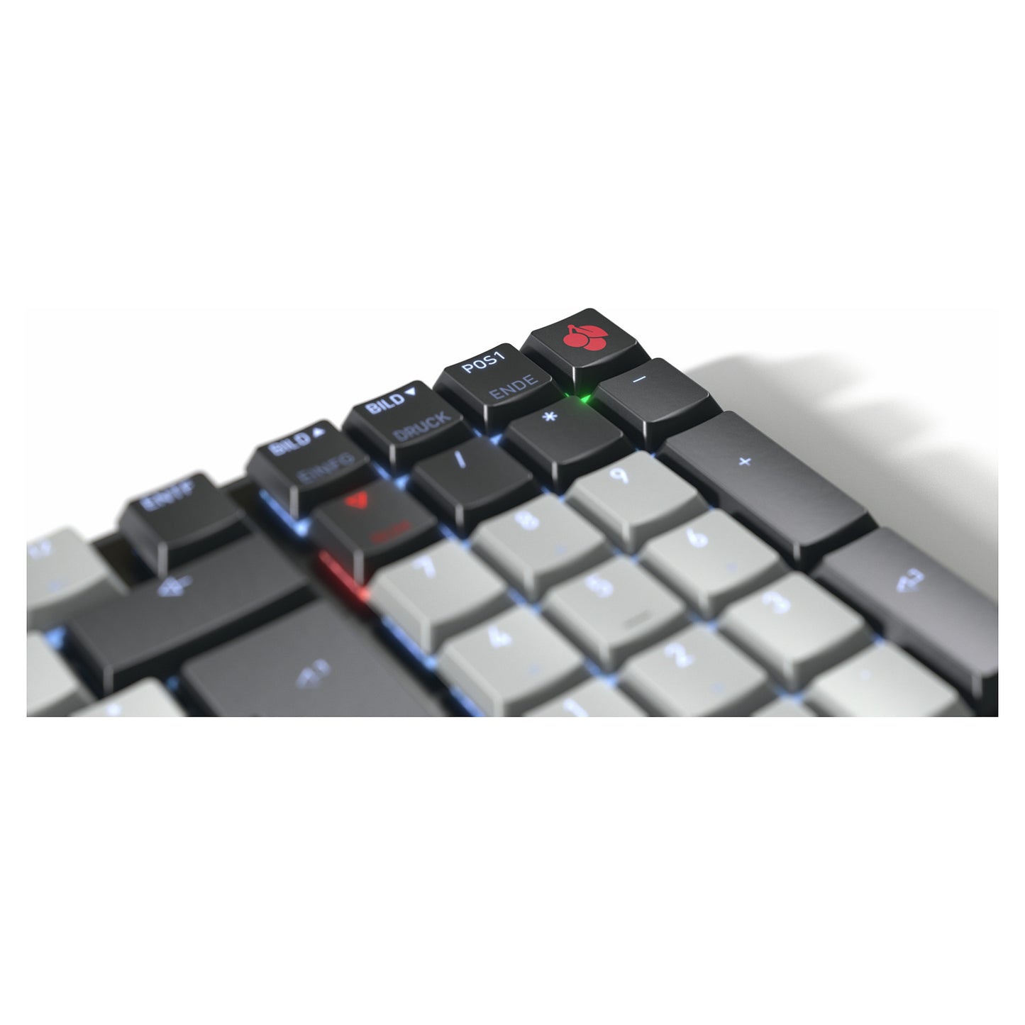 Cherry KW 550 MX LP TKL Layout DE Schwarz