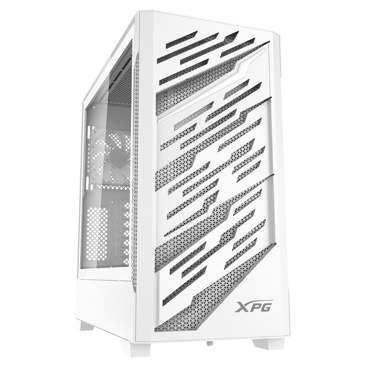 XPG Starker Air BTF E ATX Midi Tower weiß 4x120mm ARGB USB C