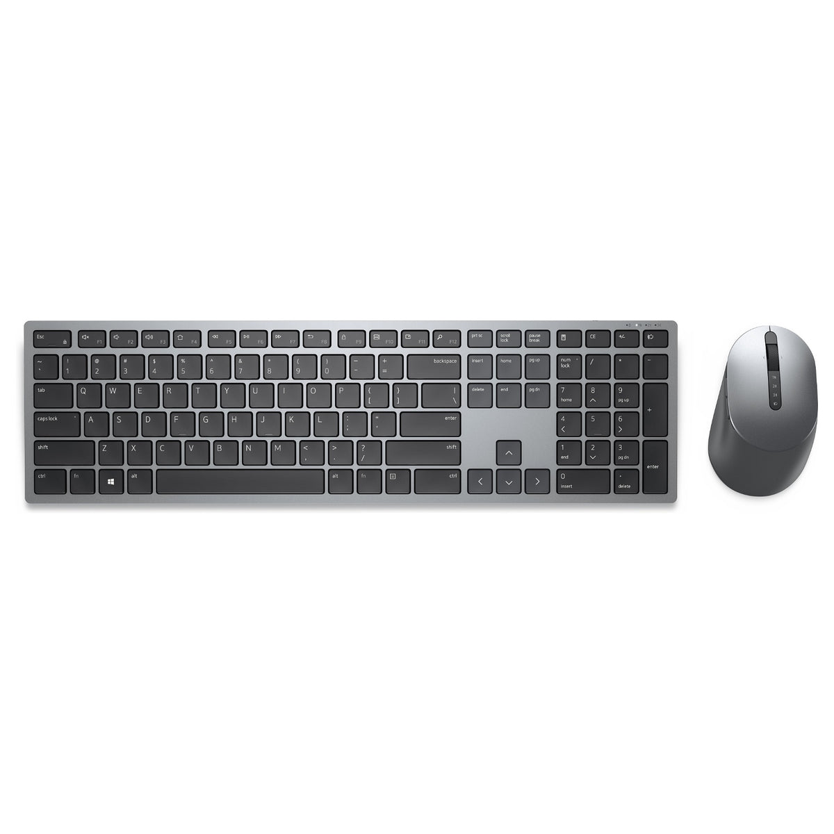 Dell Premier Multi-Device Tastatur-Maus-Set kabellos grau. schwarz