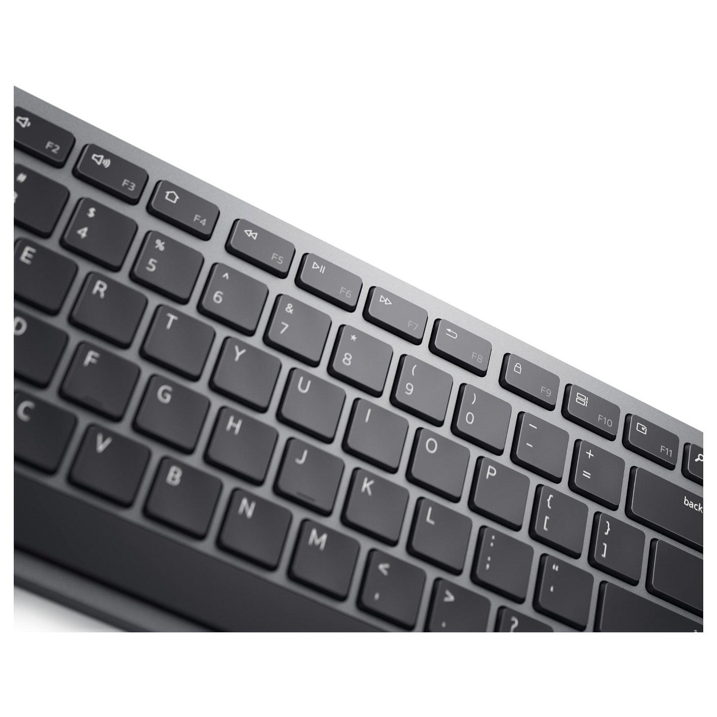Dell Premier Multi-Device Tastatur-Maus-Set kabellos grau. schwarz