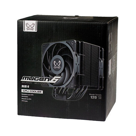 K COOLER Scythe Mugen 6 Black Edition CPU Kühler 2x120mm