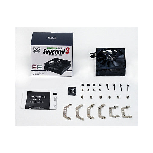 K COOLER Scythe Shuriken 3 CPU Kühler 92mm PWM Intel AMD
