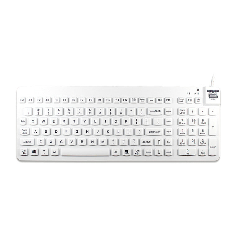 MAN&MACHINE Really Cool DE white Hygienetastatur,white,USB,DE