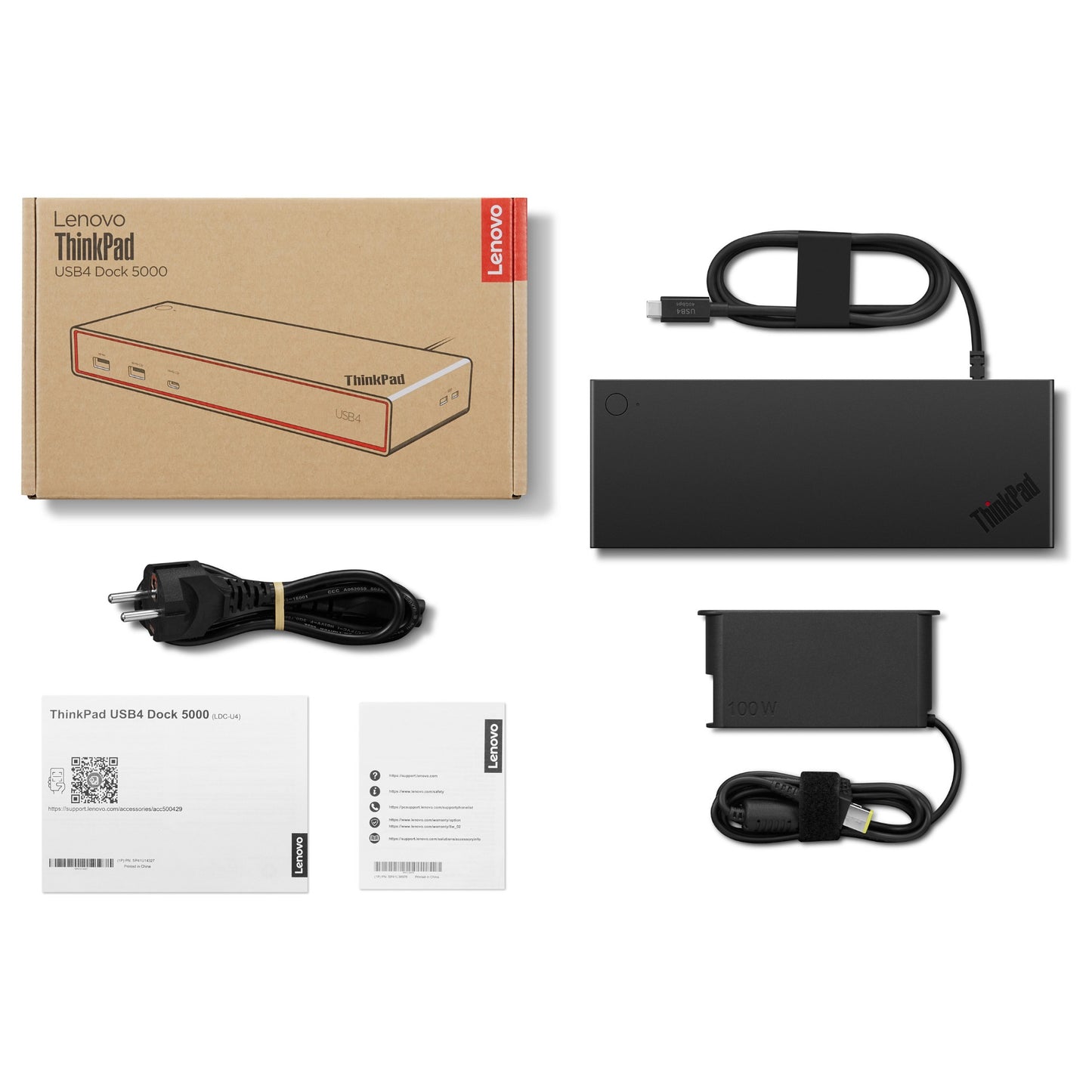 D Lenovo ThinkPad USB4 Dock 5000 - 100W GE