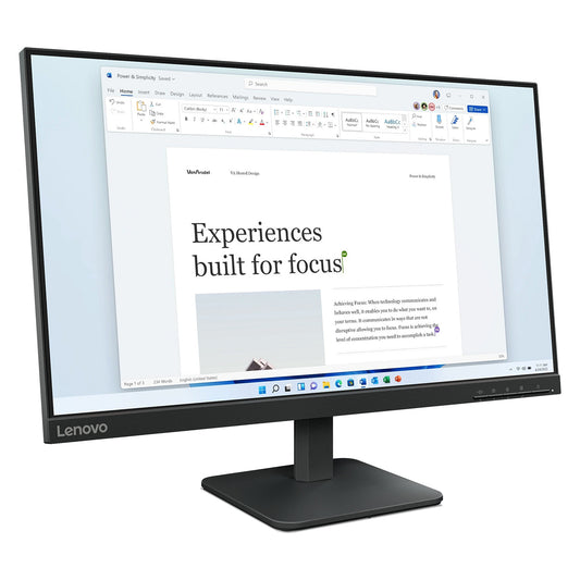 Lenovo L24-4e - Office Monitor - IPS Panel, 100Hz