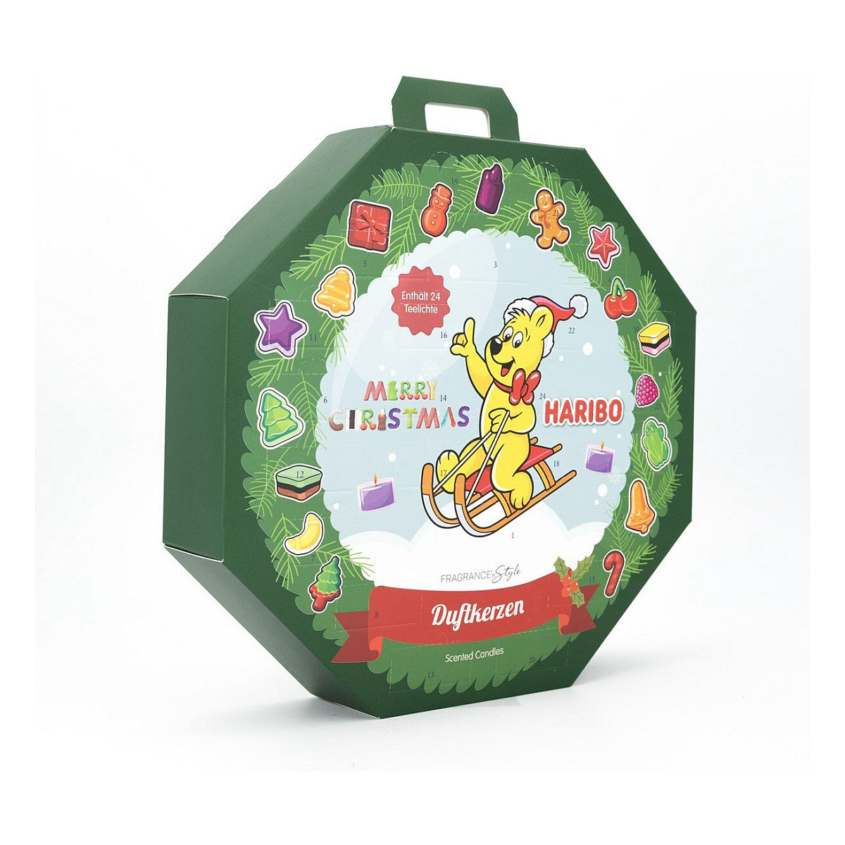 CANDLE Adventskalender Haribo Teelichter
