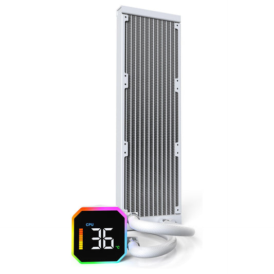 K Montech HyperFlow Digital 360 White