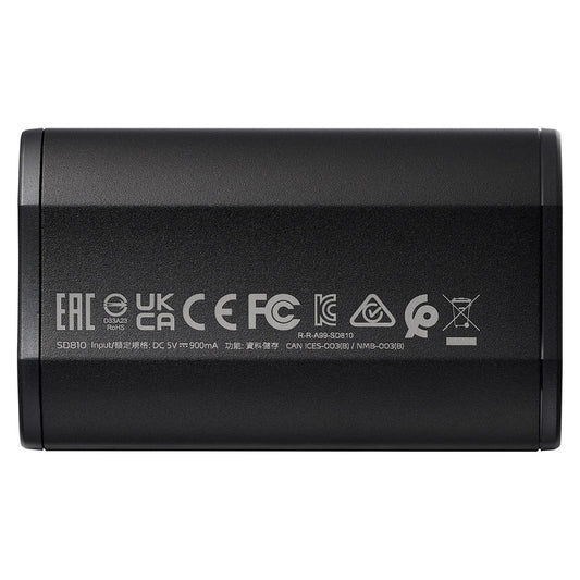 1TB ADATA SD810 (schwarz, USB-C 3.2 Gen 2x2 (20 Gbit/s))