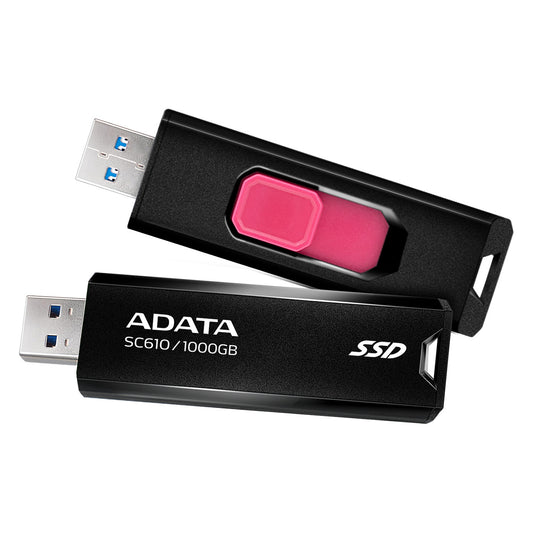 ADATA SC610 1000 GB (schwarz, USB-A 3.2 Gen 2)