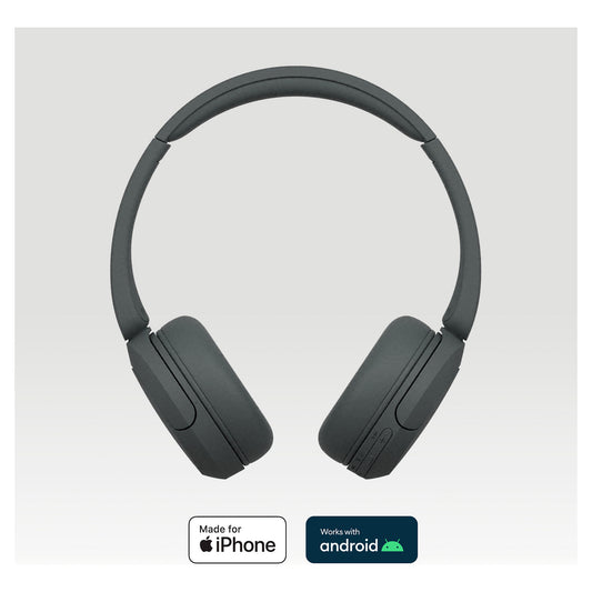 Sony WH-CH520 Schwarz Over Ear Kopfhörer mit Bluetooth