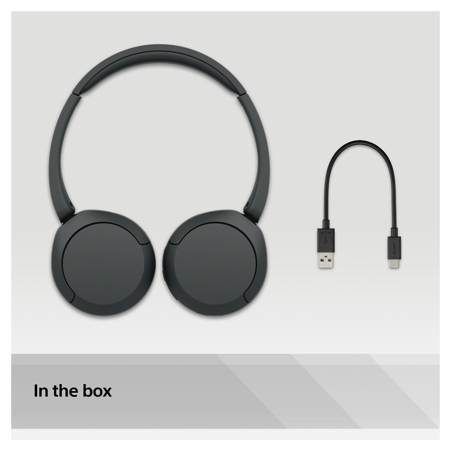 Sony WH-CH520 Schwarz Over Ear Kopfhörer mit Bluetooth