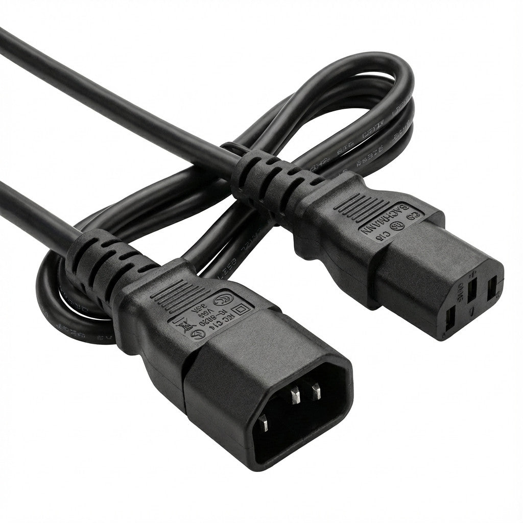 Netzkabel Warmgerätestecker Stecker (IE