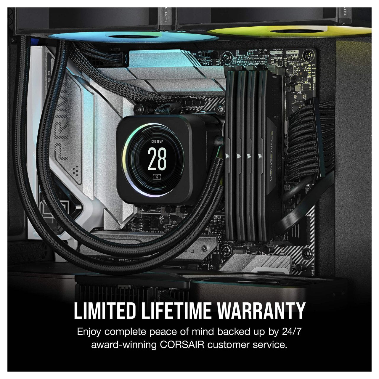 32GB PC 6000 CL38 CORSAIR KIT (2x16GB) VENGEANCE Black retail