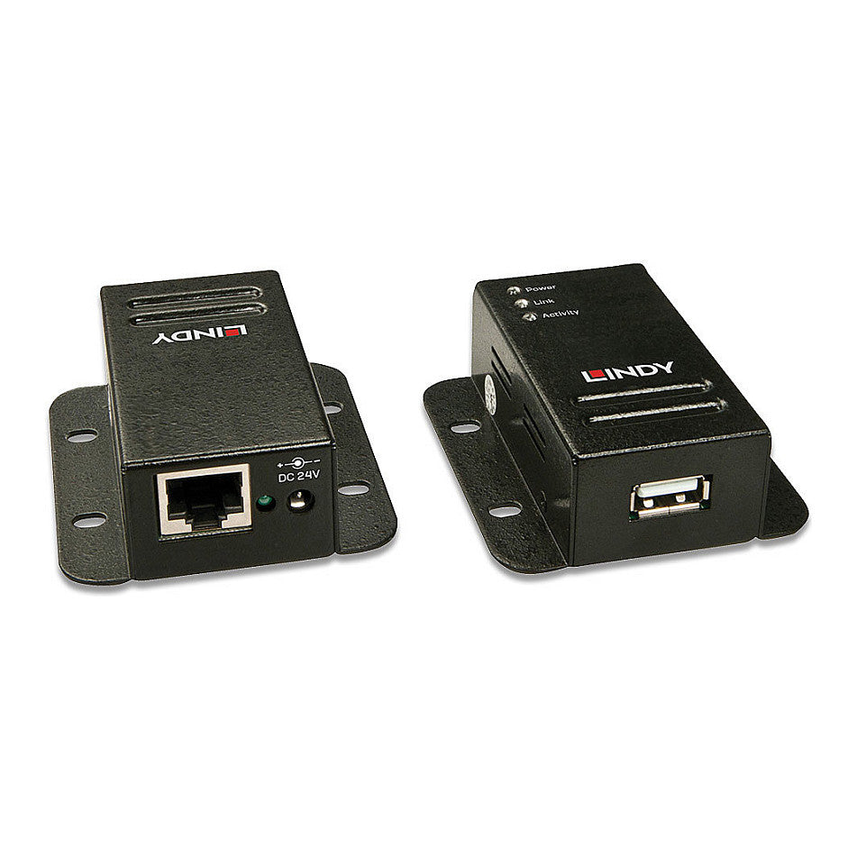 LINDY Extender USB 2.0 Cat5 Power over RJ45 50m