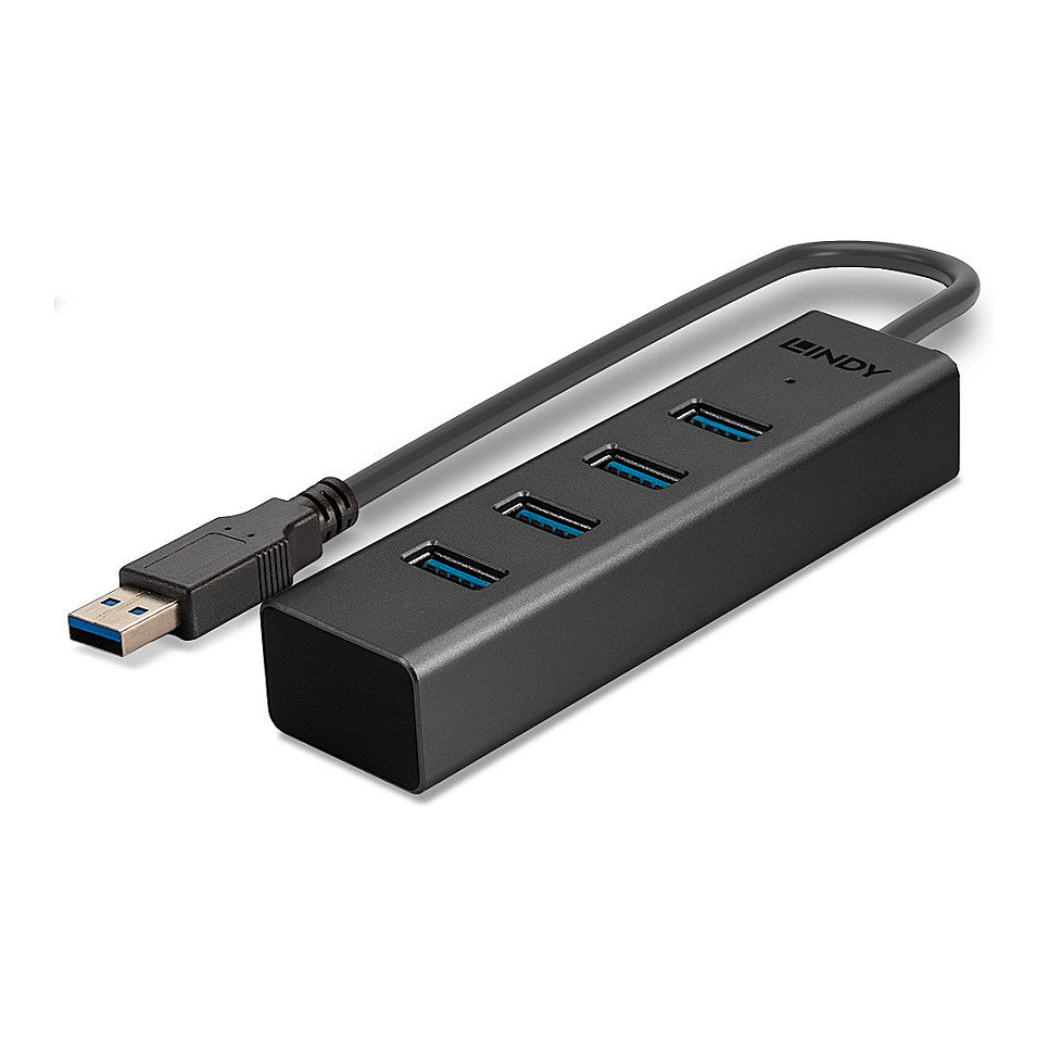 LINDY USB 3.0 Hub 4 Port ohne Netzteil