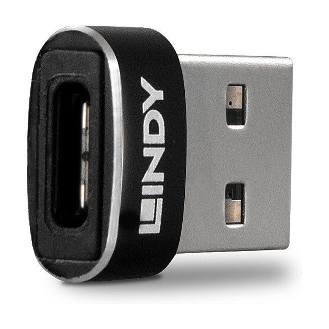 LINDY Adapter USB 2.0 an USB Typ C M/F