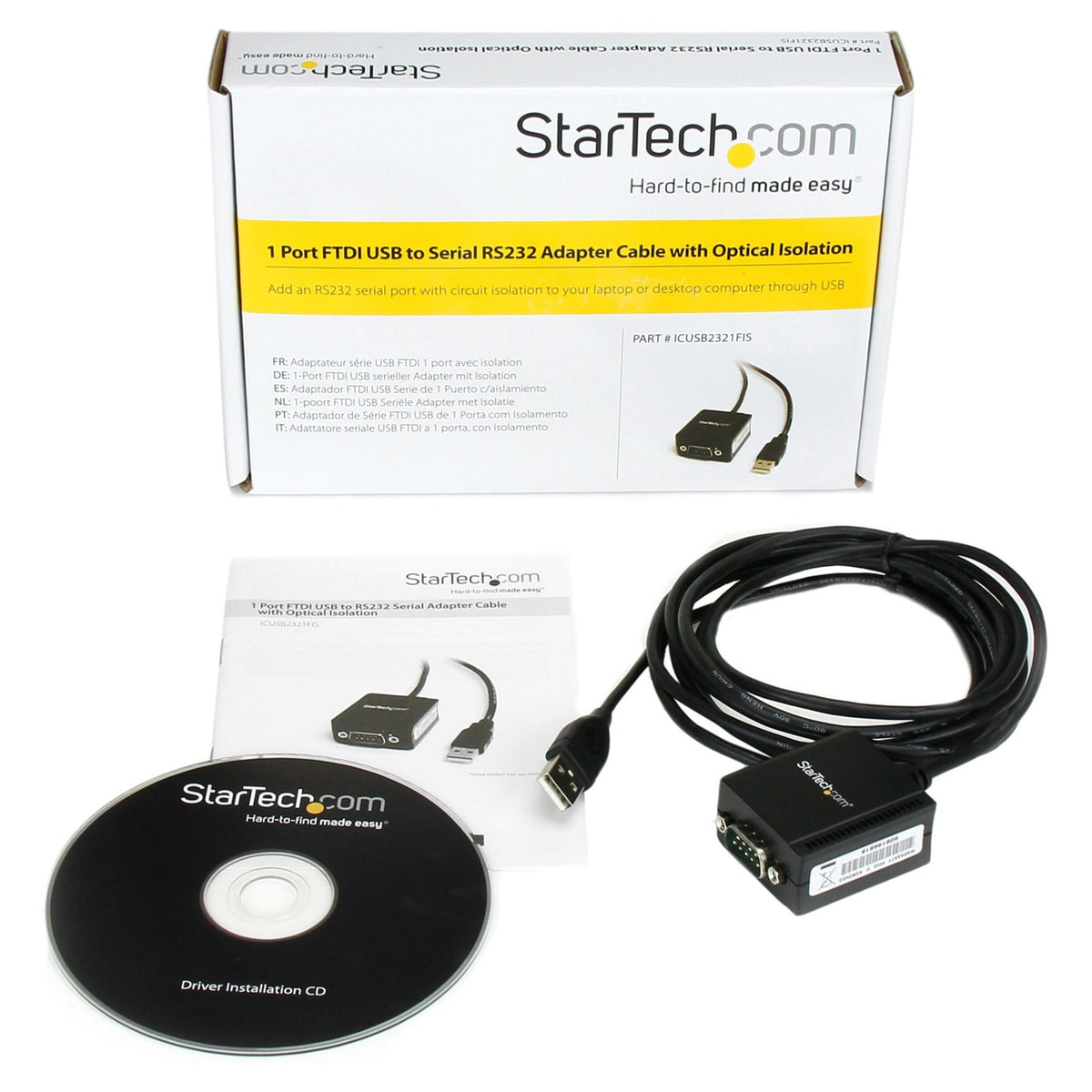1 PORT USB TO SERIAL CABLE