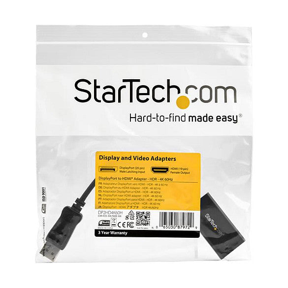 DP TO HDMI ADAPTER WITH HDR