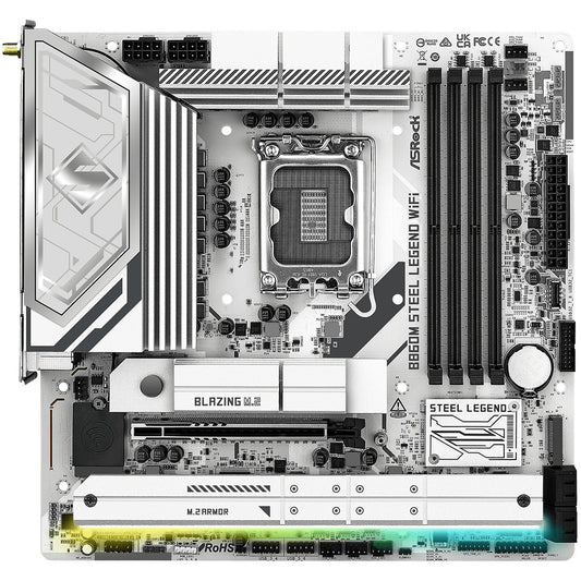 ASRock B860M Steel Legend WiFi 1851 mATX HDMI/DP DDR5