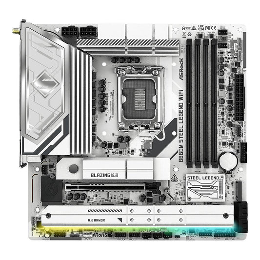 ASRock B860M Steel Legend WiFi 1851 mATX HDMI/DP DDR5