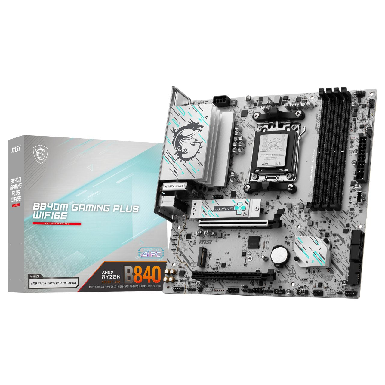 MSI B840M GAMING PLUS WIFI6E (AM5)