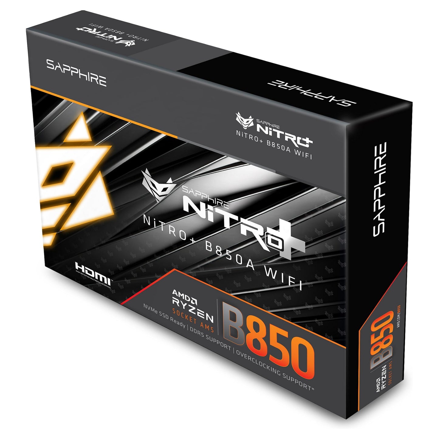 SAPPHIRE NITRO+ B850A WIFI7 1xHDMI 1.4 1xDP 1.2