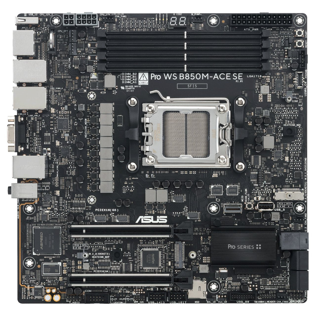 MB ASUS PRO WS B850M-ACE SE