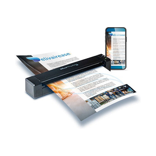 IRIS IRIScan Anywhere 6 WIFI Simplex 15PPM mit Akku mobiler Dokumentenscanner PDF OCR SW WinMac iOS Android