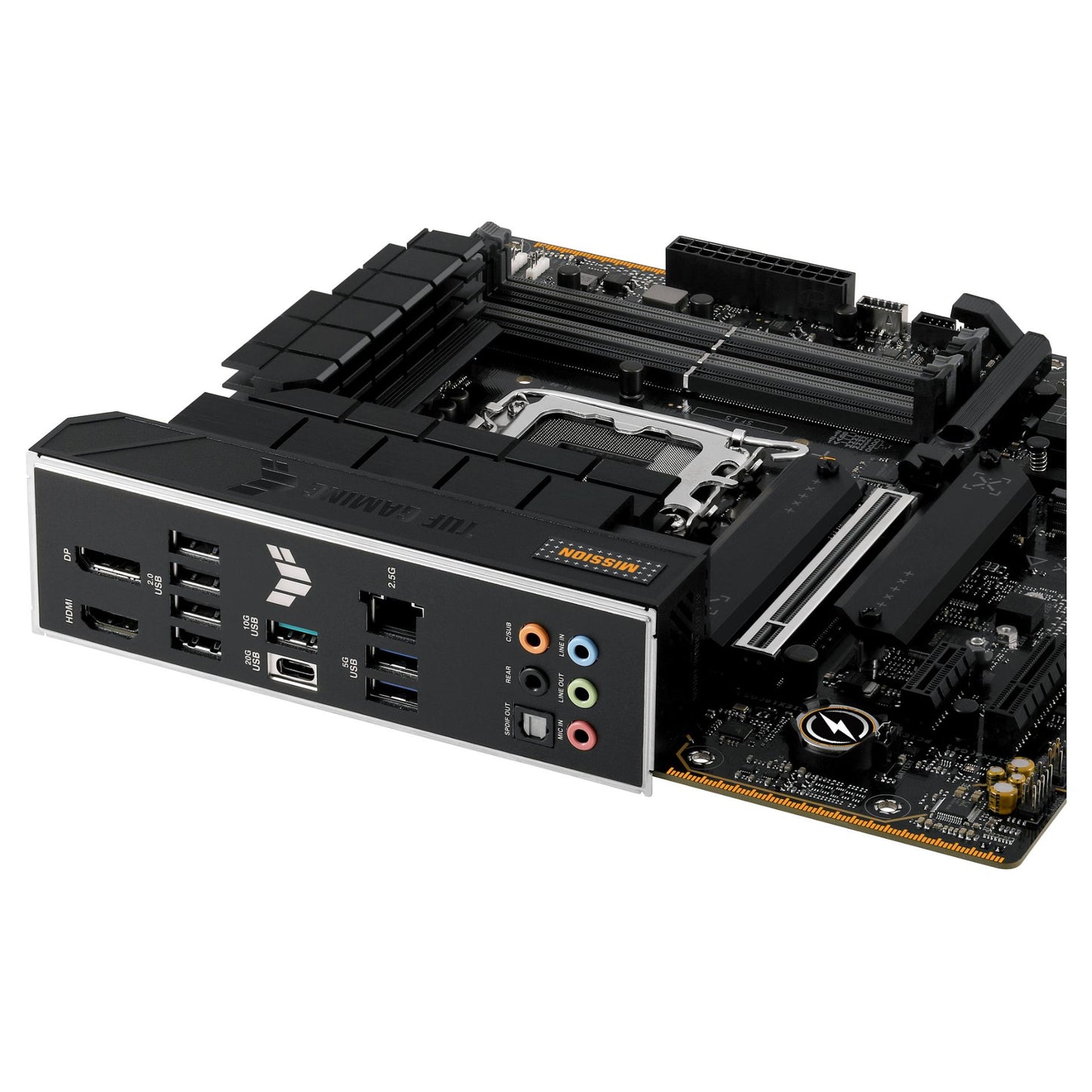 ASUS TUF GAMING B760M-PLUS II mATX Mainboard Sockel 1700 M.2/Thunderbolt 4