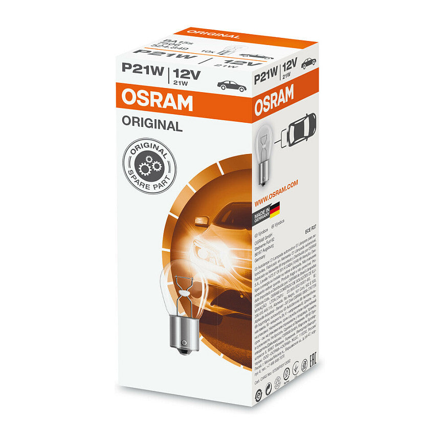 Osram 7506 Blink-Bremslichtlampe 21W 12V BA15S P21W