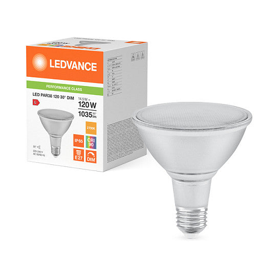 Osram PAR3812030 DIM 15.2W 927 E27 P LED Reflektorlampe 1035 lm 2700K E27 dimm