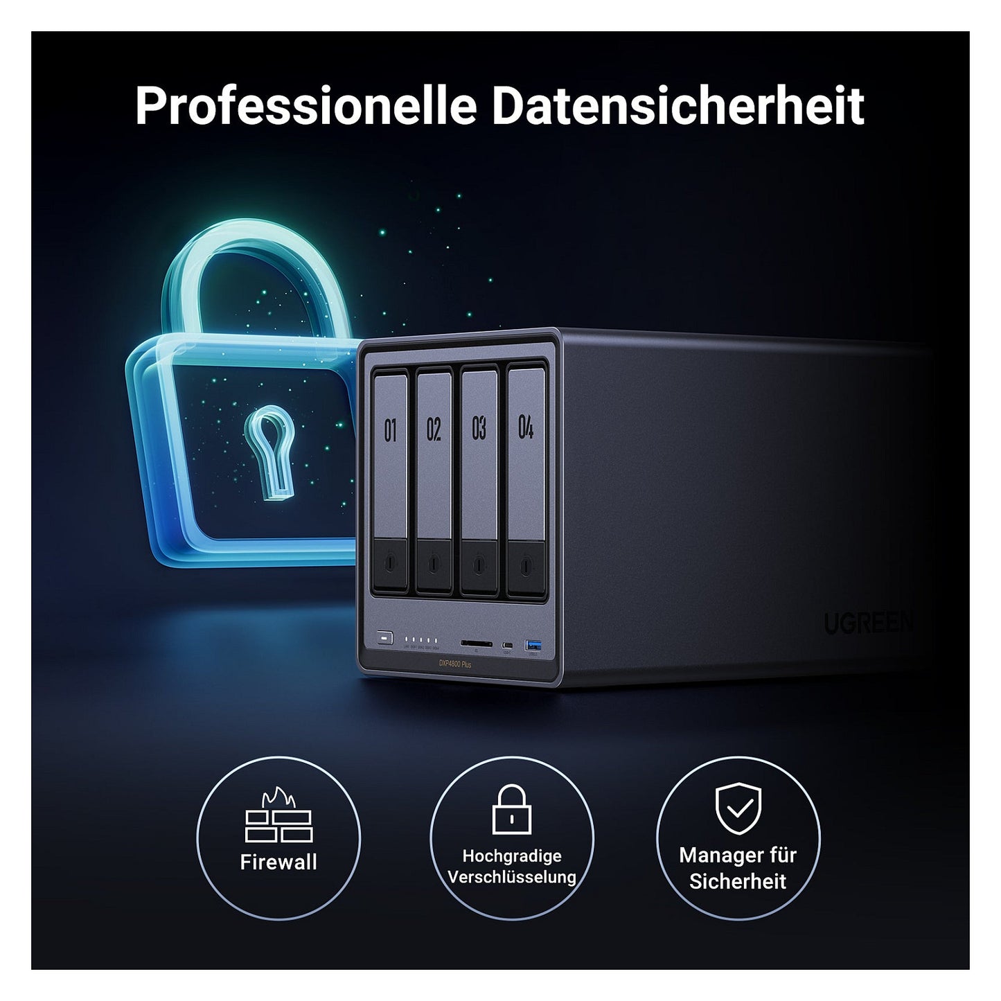 4-Bay UGREEN DXP4800 Plus