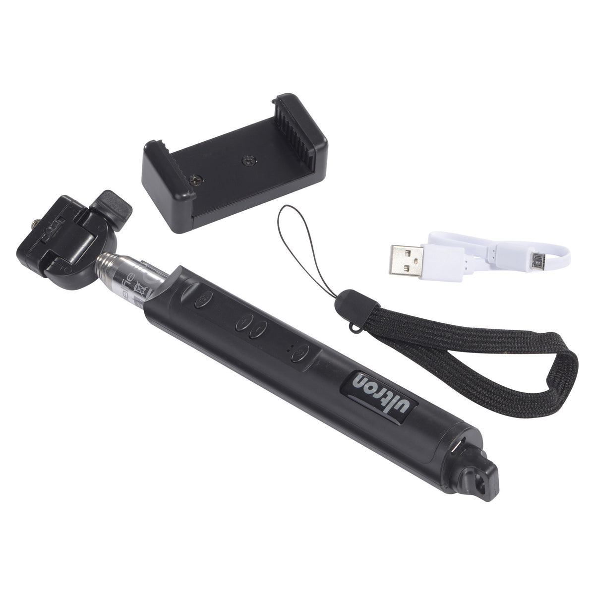 Ultron Selfie-Stick Teleskoparm mit Bluetooth-Auslöser