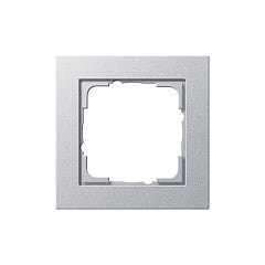 GIRA 021125 Rahmen 1f Farbe alu E2 1-fach E2